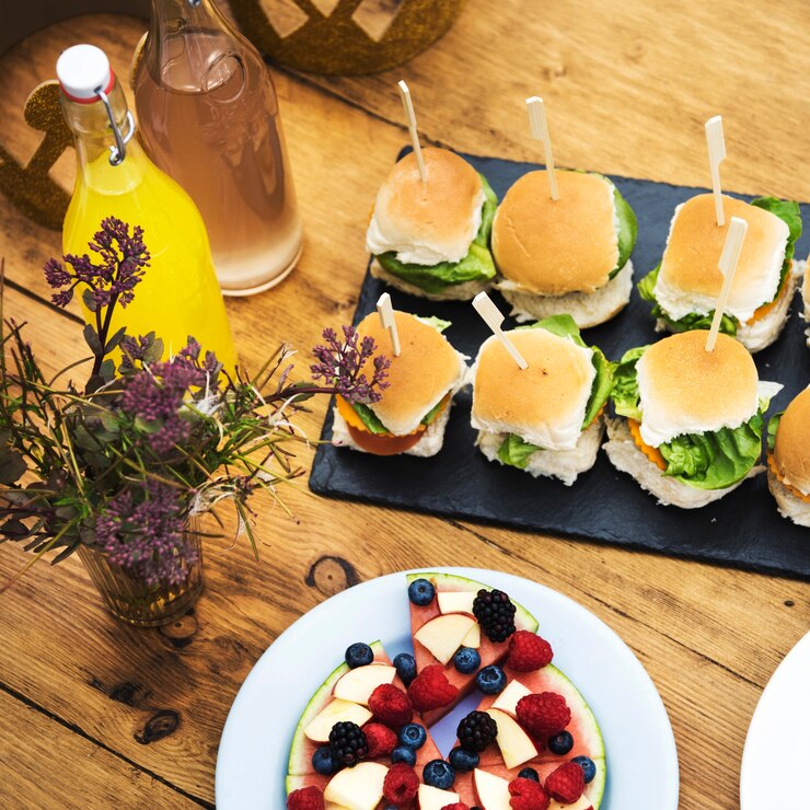 table setting food celebration party concept 53876 16159